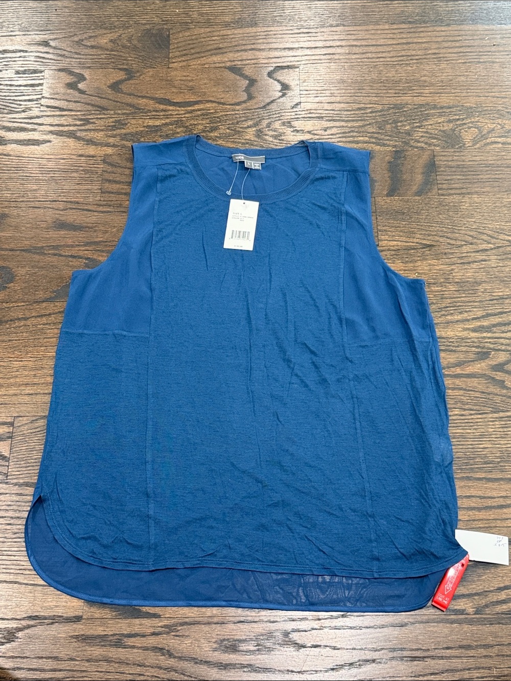 NWT Vince Sheer Back Tank Top